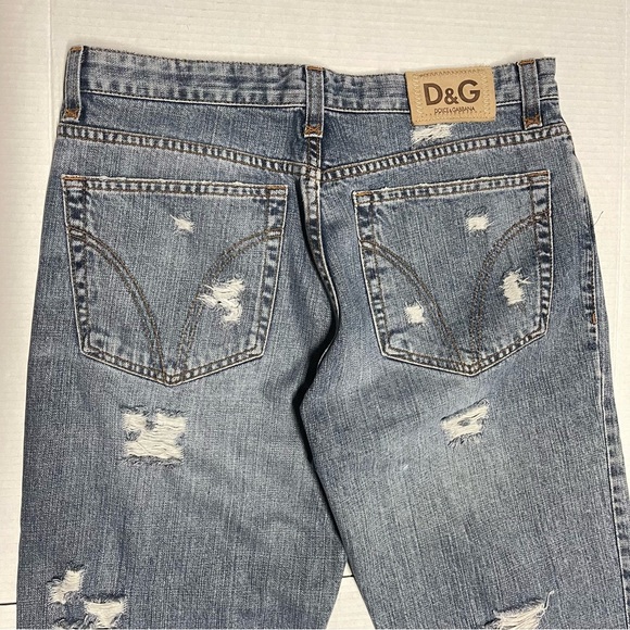 D&G Dolce & Gabbana Made In Italy Ittierre Spa Button Fly Jeans Men's Size 33x32 - Picture 13 of 14